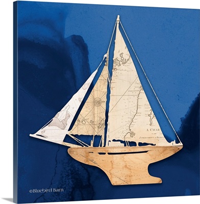 Sailboat Blue I
