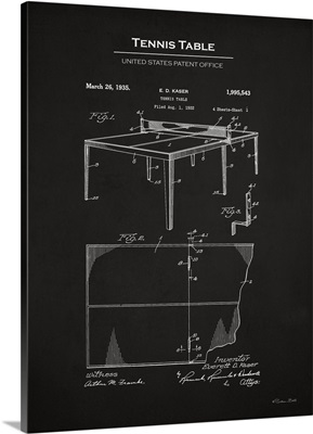 Tennis Table Patent