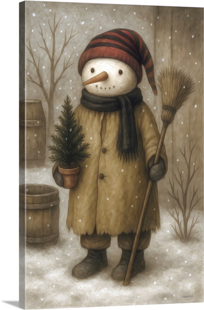 The Snowman's Little Tree