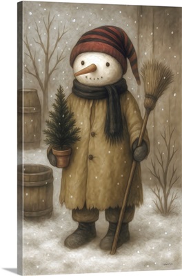 The Snowman's Little Tree
