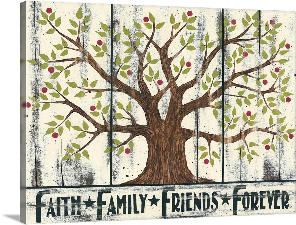 Tree - Faith Family Friends Forever