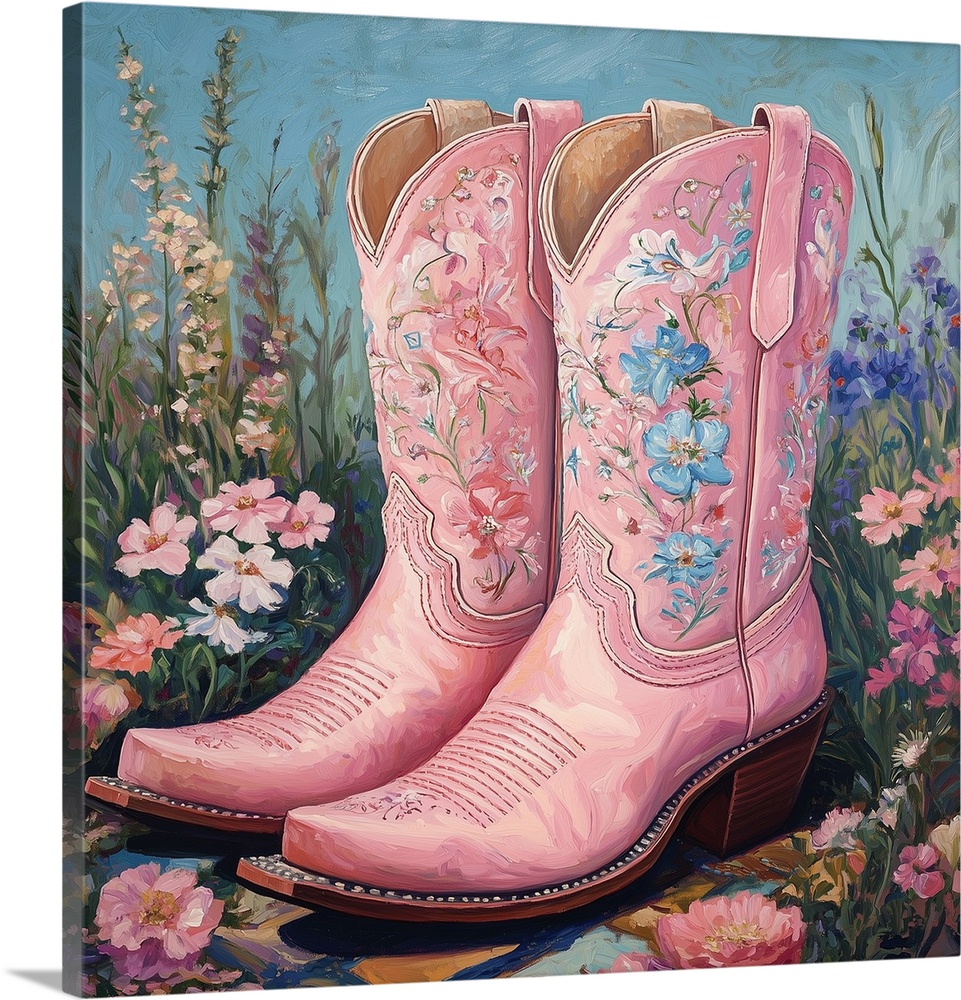 Wildflower Pink Boots