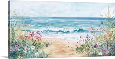 Wildflower Seascape