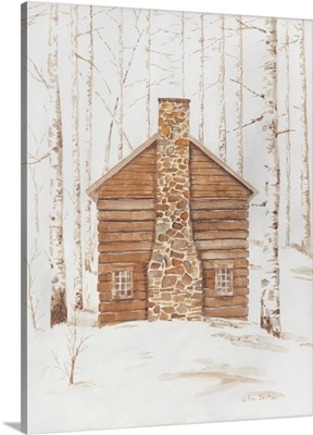 Wintery Cabin