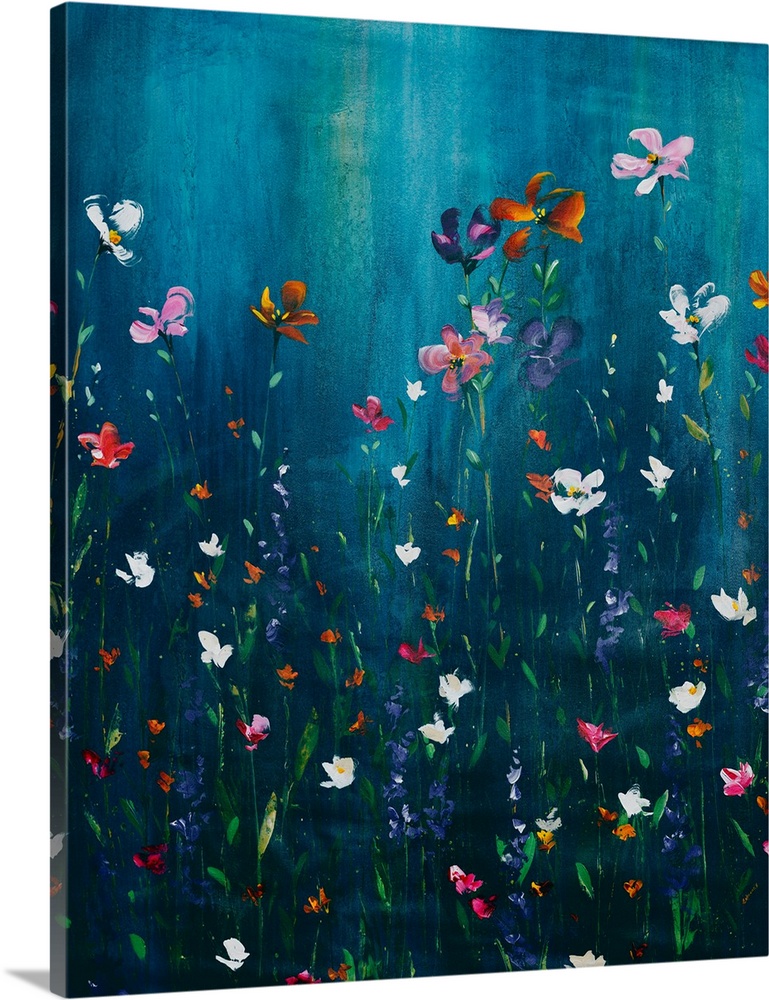 Among The Flower Fields