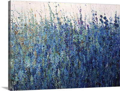 Blue Wildflower Patch