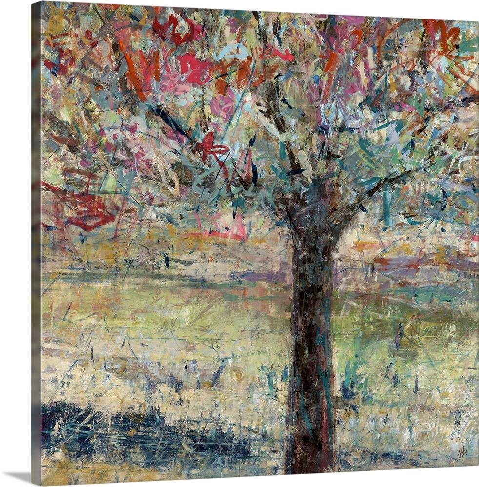 Graffiti Tree Wall Art, Canvas Prints, Framed Prints, Wall Peels