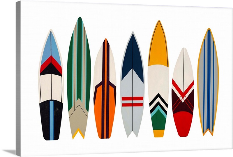 Surfboard And Sail II Great Big Canvas