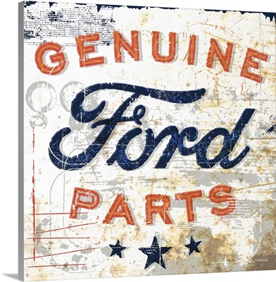 Old Ford Genuine Parts Sign