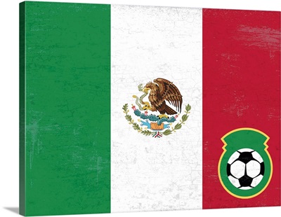 Soccer Flag, Mexico