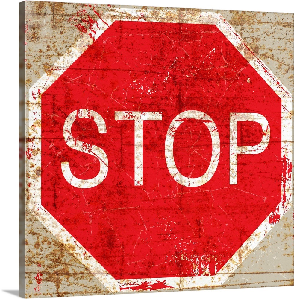 stop sign wall art canvas prints framed prints wall peels great