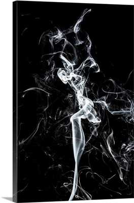 Abstract White Smoke - The Dancer