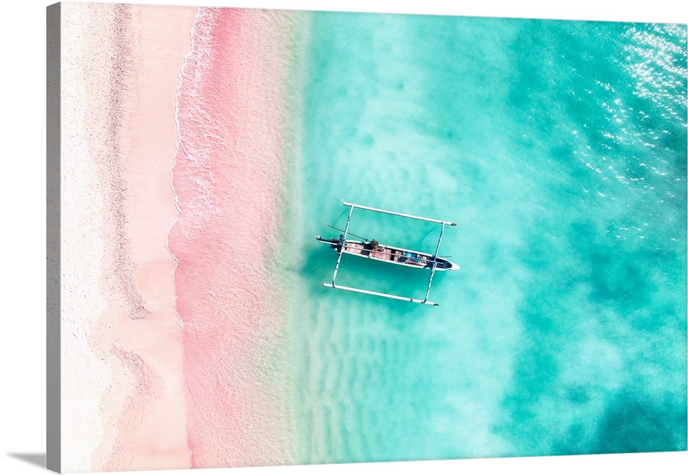 Aerial Summer - Pink Beach
