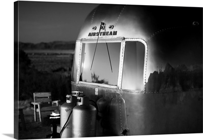 Black And White California Collection - Airstream Night