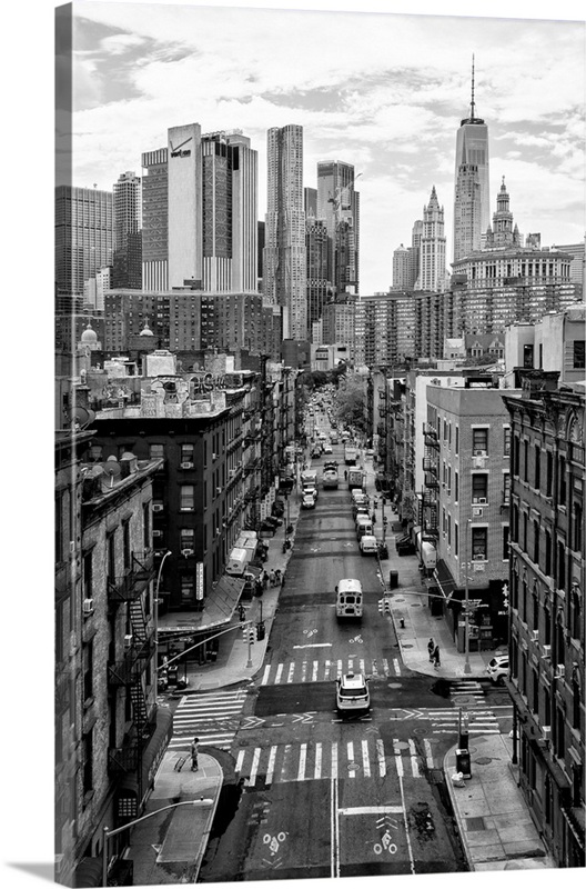 Black And White Manhattan Collection - Downtown NYC | Great Big Canvas