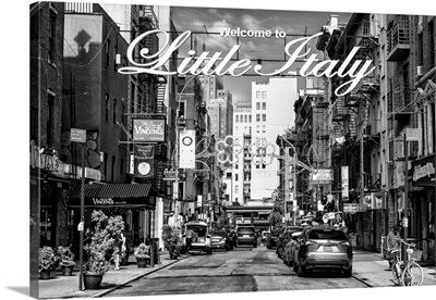Black And White Manhattan Collection - Little Italy