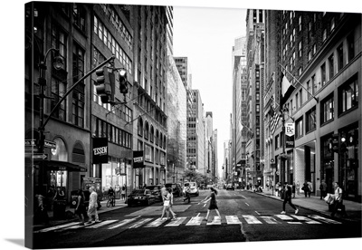 Black And White Manhattan Collection - Madison Avenue