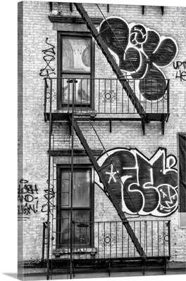 Black And White Manhattan Collection - NY Facade I