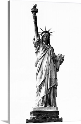 Black And White Manhattan Collection - The Lady Liberty