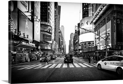Black And White Manhattan Collection - Times Square