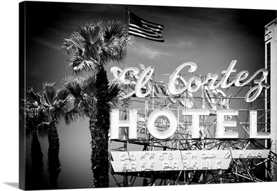 Black And White Nevada Collection - El Cortez Hotel Vegas