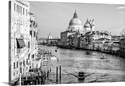 Black Venice - View Of The Grand Canal