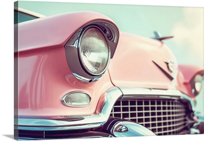 California Dreaming - Pink Classic Car