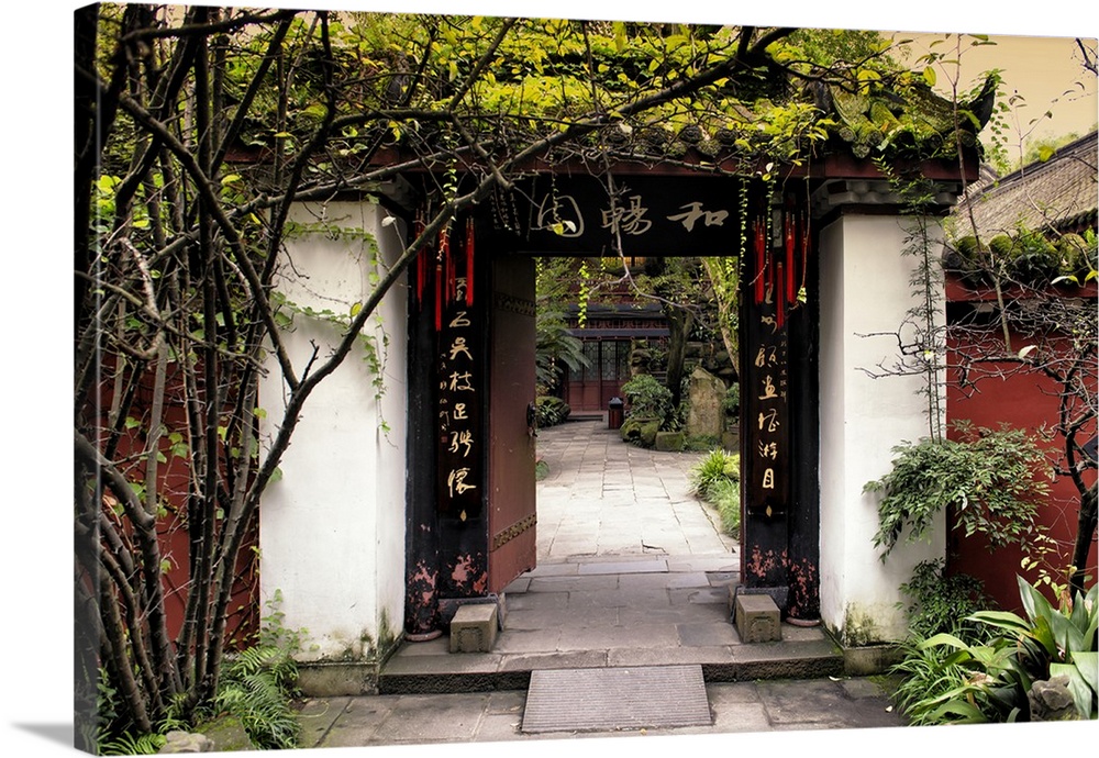 Chinese Traditional Door entry, China 10MKm2 Collection.