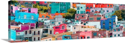 Colorful Cityscape Guanajuato XIV
