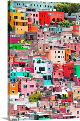 Colorful Cityscape II, Guanajuato