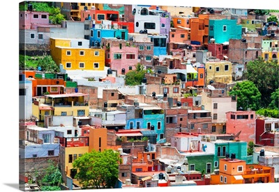Colorful Cityscape VIII, Guanajuato