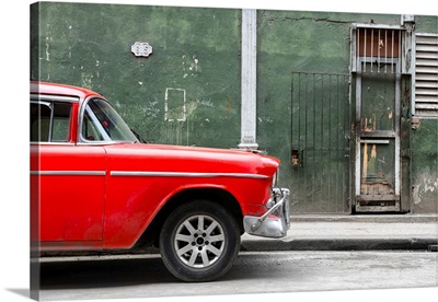 Cuba Fuerte Collection - 615 Street and Red Car