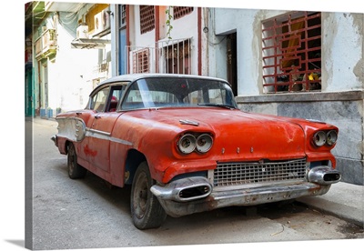Cuba Fuerte Collection - Red Car of Havana