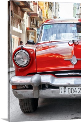 Cuba Fuerte Collection - Red Taxi of Havana