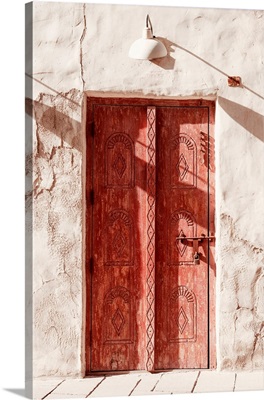 Desert Home - Old Red Door