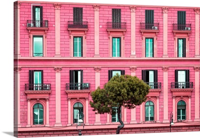 Dolce Vita Rome Collection - Pink Building Facade