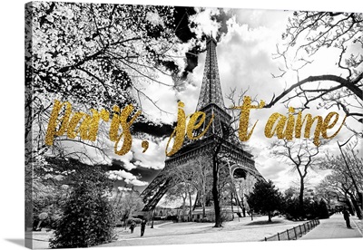 Eiffel Tower, Paris, je t'aime