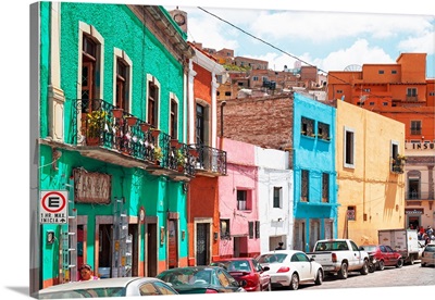 Guanajuato, Colorful Street Scene