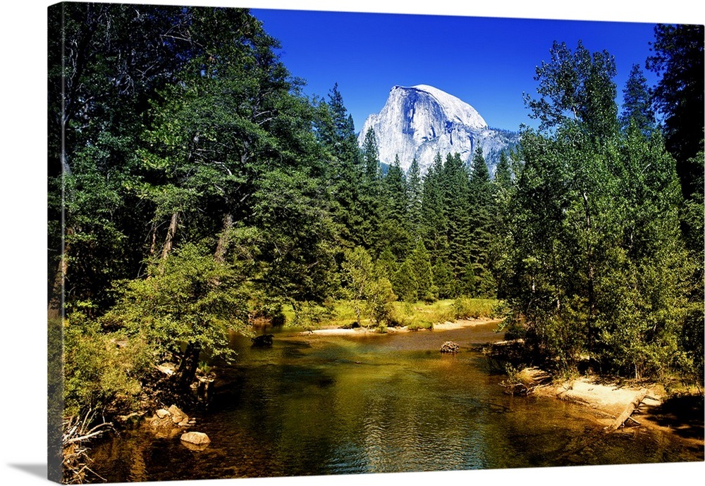 Half Dome, Yosemite National Park Wall Art, Canvas Prints, Framed