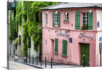 La Maison Rose in Montmartre - Paris