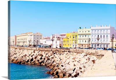 Made in Spain Collection - Colorful Buildings in Cadiz II