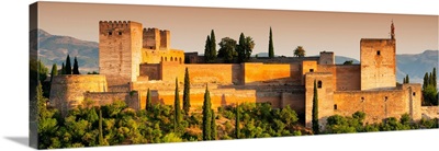 Made in Spain Panoramic Collection - The Alhambra at Sunset