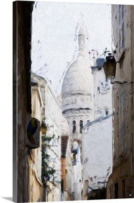Montmartre Basilica, Oil Painting Series