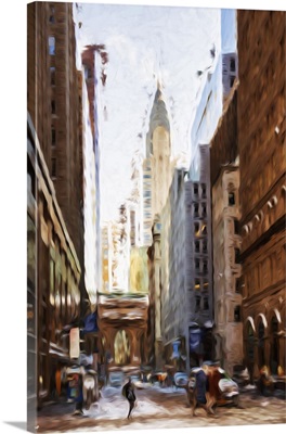 New York Architecture IV, Oil Painting Series
