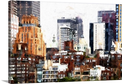 New York Architecture, NYC Painting Series