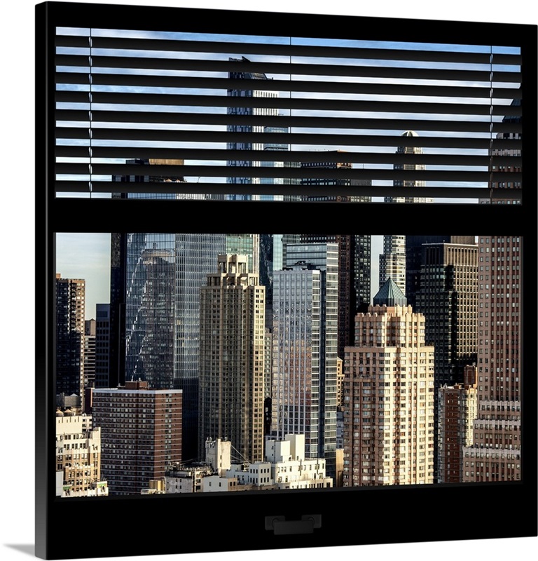 New York view from the window - Manhattan Architecture | Great Big Canvas