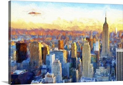 New York View, NYC Painting Series