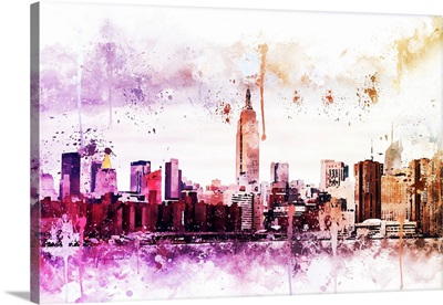 NYC Watercolor Collection - Between