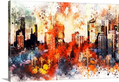 NYC Watercolor Collection - Colors of Manhattan