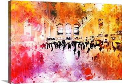 NYC Watercolor Collection - Grand Central Station